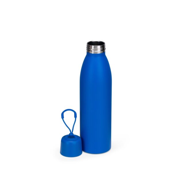Garrafa térmica laranja personalizada para brindes B2B
