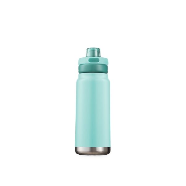 Garrafa térmica azul 750ml personalizada para empresa