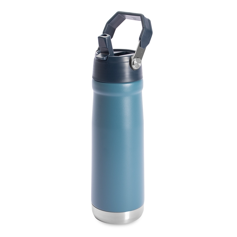 - Huble Brindes Corporativos Garrafa Térmica Personalizada Inox 630ml - HUBZB-04098B - Imagem 2