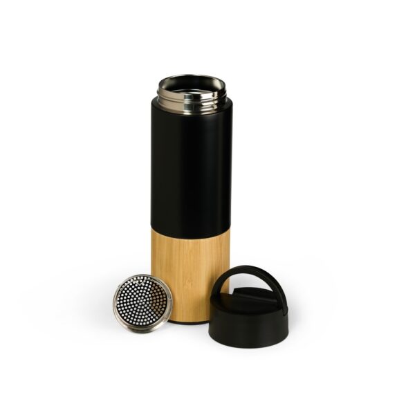 Garrafa corporativa inox gravação laser 420ml
