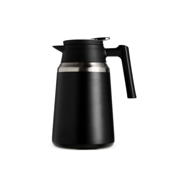Garrafa térmica personalizada 1,5L preta com logo