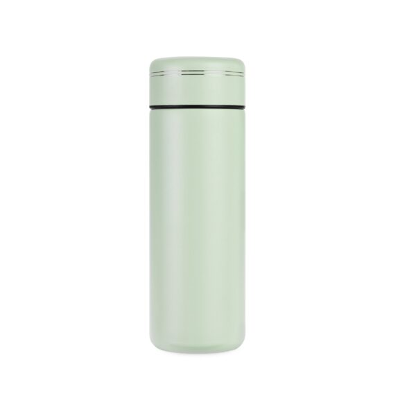 Brinde corporativo garrafa térmica verde 300ml com logo