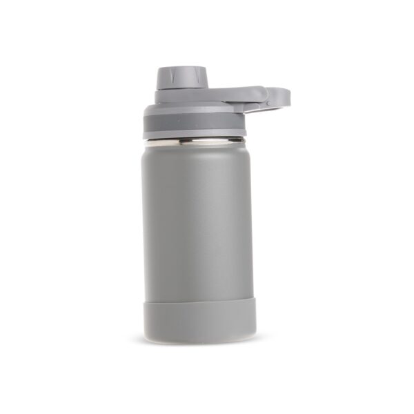 Garrafa térmica personalizada 350ml cinza laser