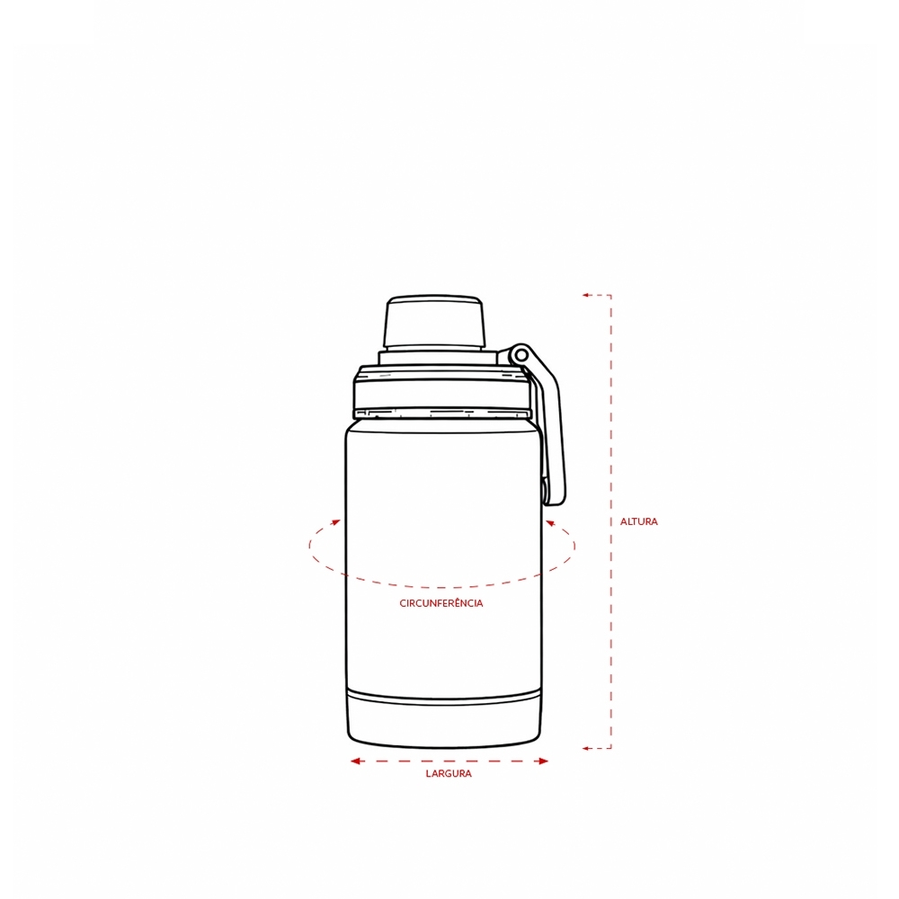 - Huble Brindes Corporativos Garrafa Térmica Personalizada 400ml - Imagem 11