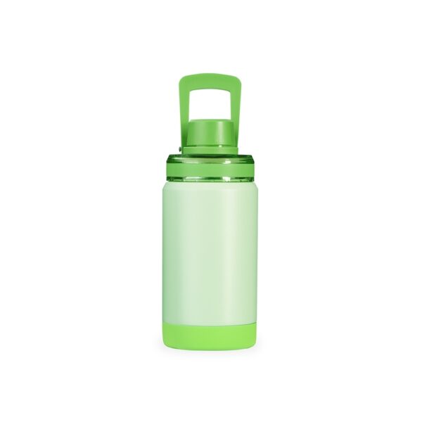 Garrafa térmica personalizada verde gravação laser