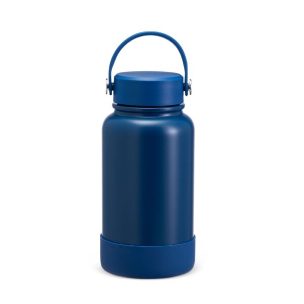 Garrafa térmica corporativa 700ml azul gravação laser