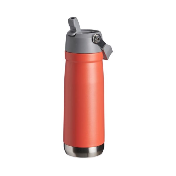 Acabamento premium garrafa térmica com logomarca laser