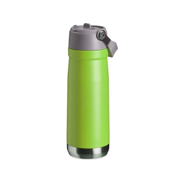 Garrafa térmica verde 700ml brinde empresarial gravado