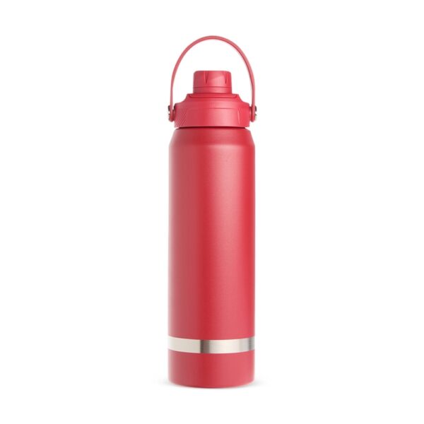 Brinde corporativo garrafa térmica vermelha 800ml