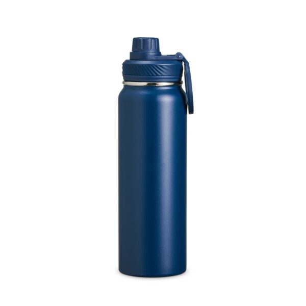 Garrafa térmica com logo empresarial 850ml azul