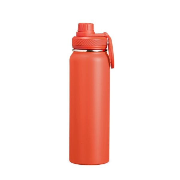 Brinde corporativo garrafa térmica 850ml laranja