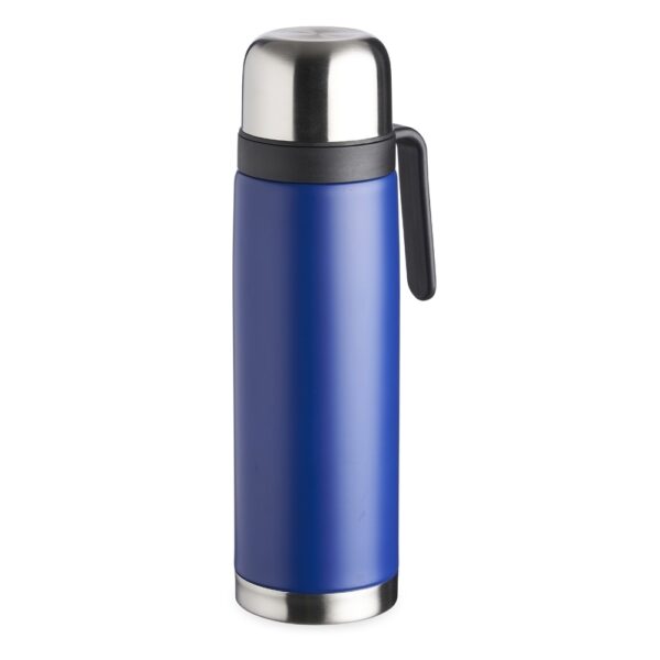 Garrafa térmica personalizada 900ml inox azul