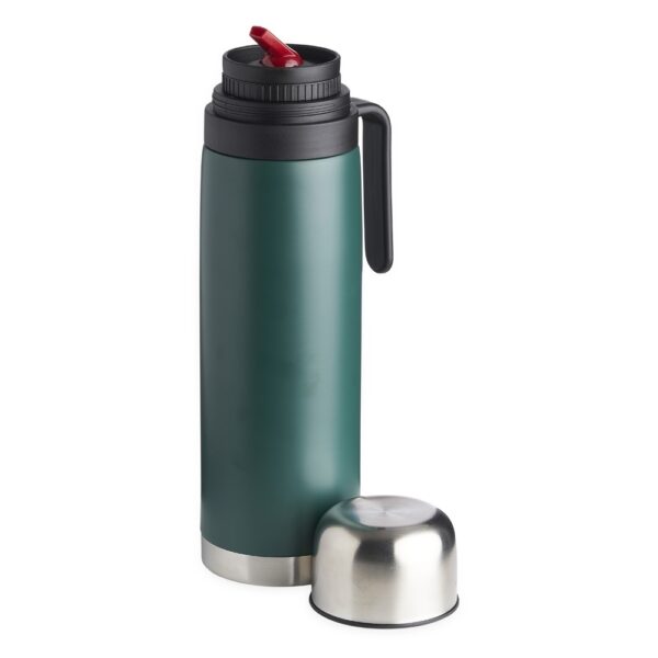 Tampa garrafa térmica corporativa personalizada inox