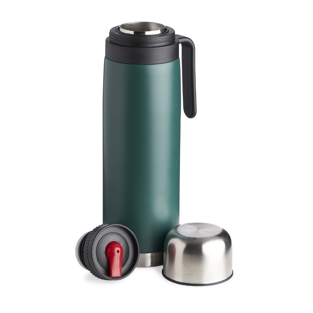 - Huble Brindes Corporativos Garrafa Térmica Personalizada 900ml Inox - Imagem 7