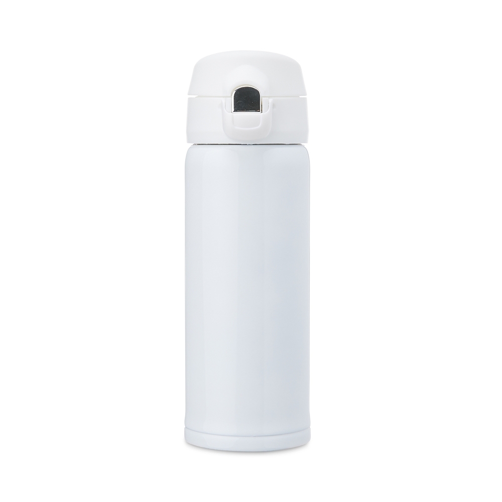 - Huble Brindes Corporativos Garrafa Térmica Personalizada Inox 400ml - Imagem 2