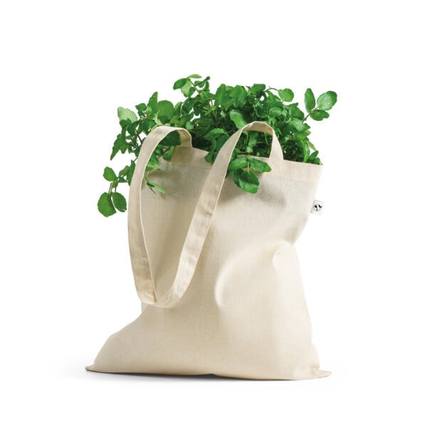 Ecobag Personalizada Algodão Orgânico 140g/m² 42x38cm