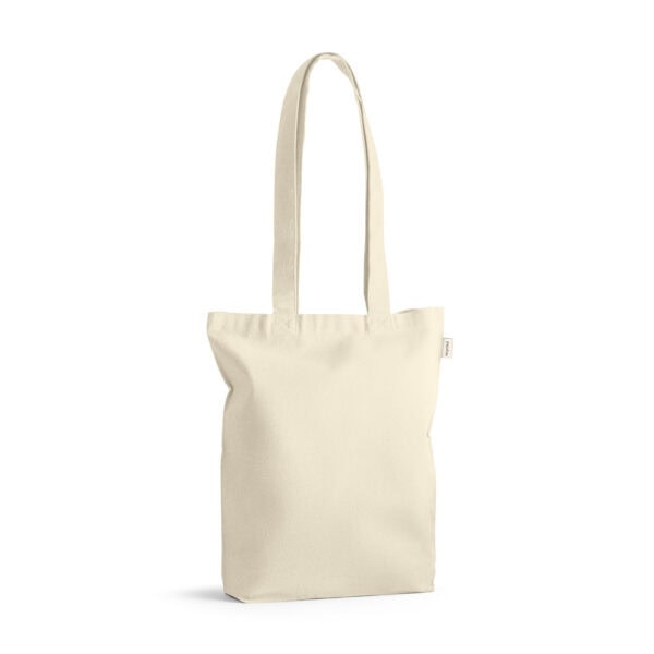 Ecobag Personalizada Algodão Reciclado Alça Longa 140g/m² 42x38cm