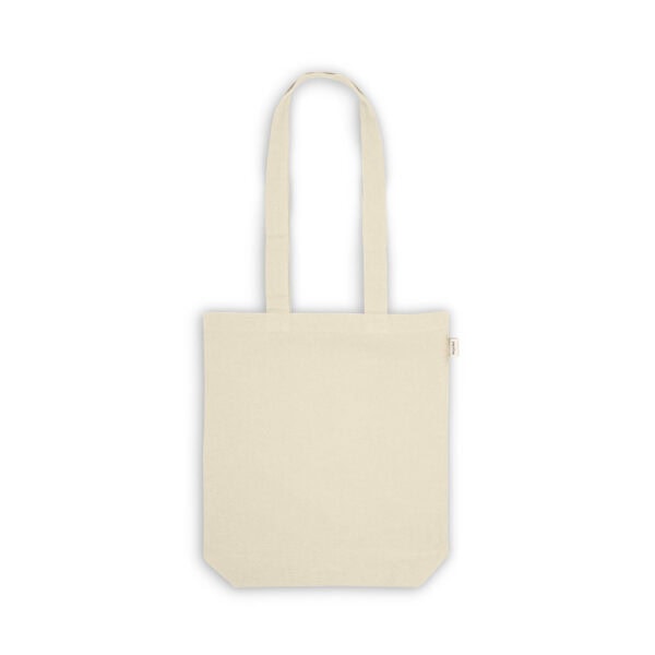 Ecobag Personalizada Algodão Reciclado Alça Longa 140g/m² 42x38cm