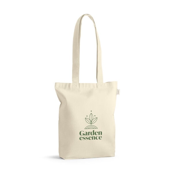 Ecobag Personalizada Algodão Reciclado Alça Longa 140g/m² 42x38cm Gravação