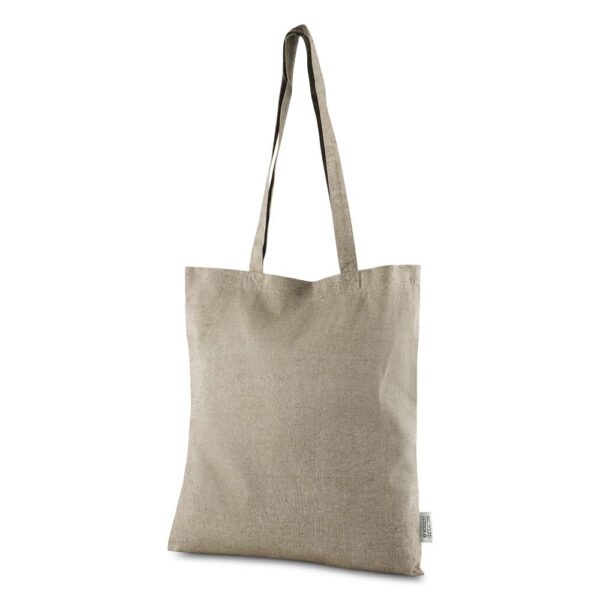 Ecobag Personalizada Algodão Mescla Reciclado 140g/m² 42x38cm Bege