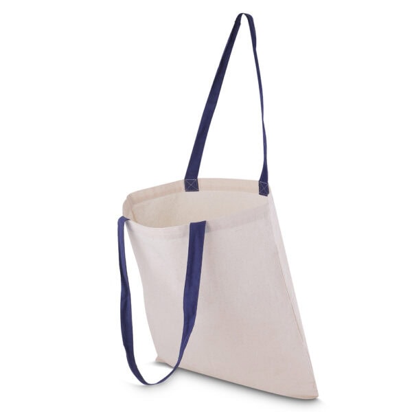 Ecobag Personalizada Algodão Alça Colorida 140g/m² 42x38cm Foto