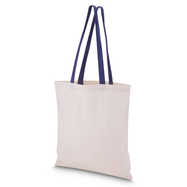 Ecobag Personalizada Algodão Alça Colorida 140g/m² 42x38cm Foto