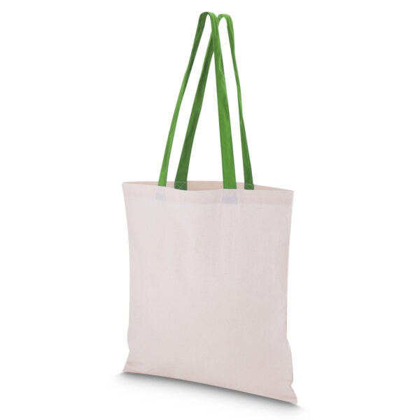 Ecobag Personalizada Algodão Alça Colorida 140g/m² 42x38cm Foto