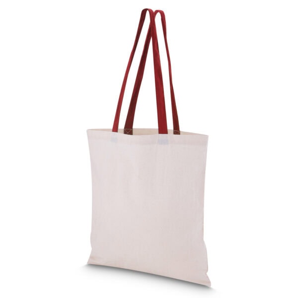 Ecobag Personalizada Algodão Alça Colorida 140g/m² 42x38cm Foto