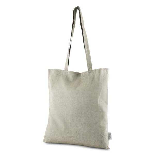 Ecobag Personalizada Algodão Mescla Reciclado 140g/m² 42x38cm Marrom