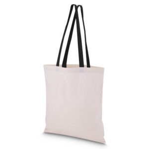 Ecobag Personalizada Algodão Alça Colorida 140g/m² 42x38cm