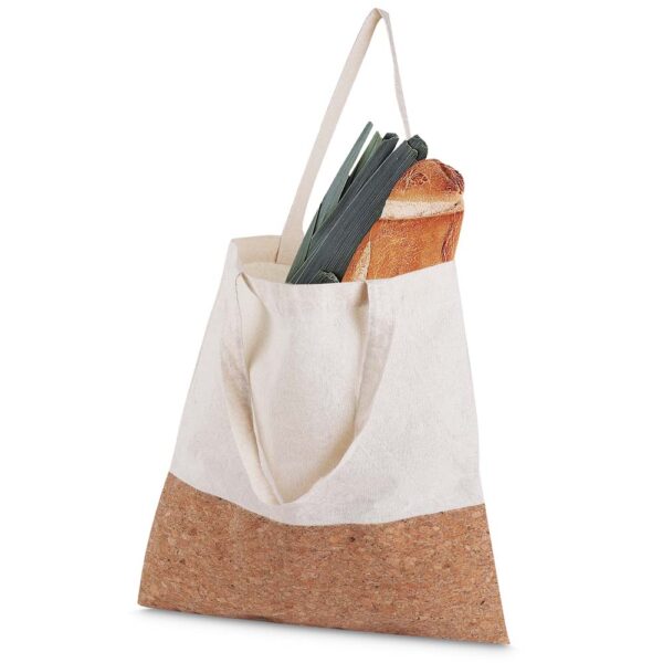 Ecobag Personalizada Algodão e Cortiça 140g/m² 39x35cm Foto