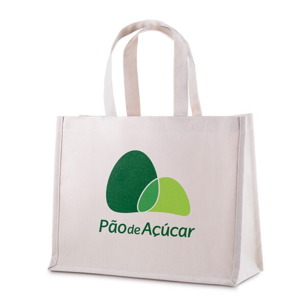 Ecobag Personalizada Algodão 220g/m² 28x36cm Foto