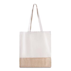 Ecobag Personalizada Algodão e Juta 220g/m² 42x38cm