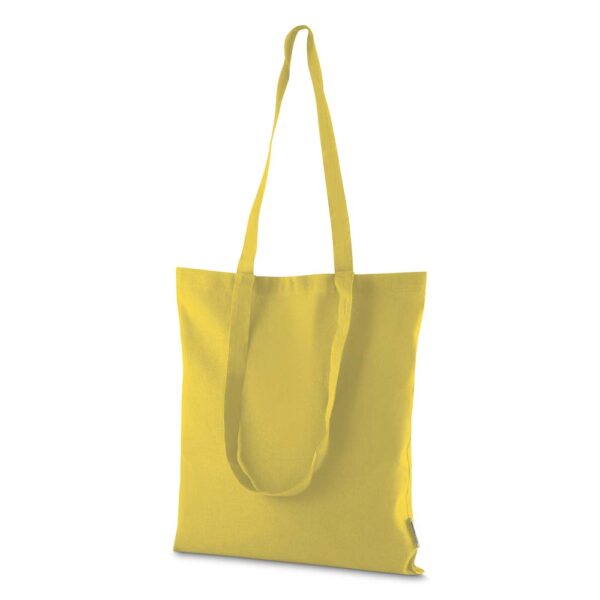 Ecobag Personalizada Algodão Reciclado Alça Curta 140g/m² 42x38cm Foto