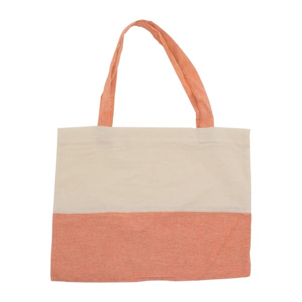 Ecobag Personalizada Algodão 40x32cm Laranja