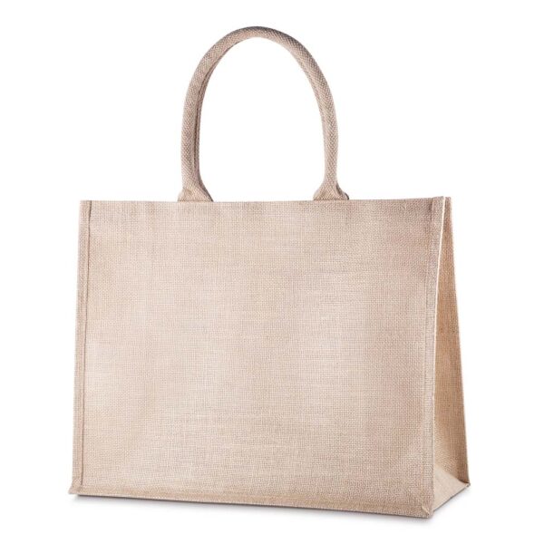 Ecobag Personalizada Algodão e Juta 360g/m² 34x43cm Cru