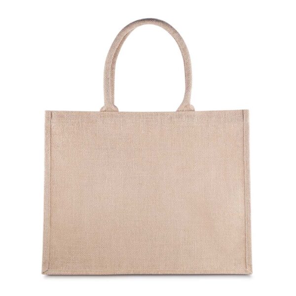 Ecobag Personalizada Algodão e Juta 360g/m² 34x43cm Foto