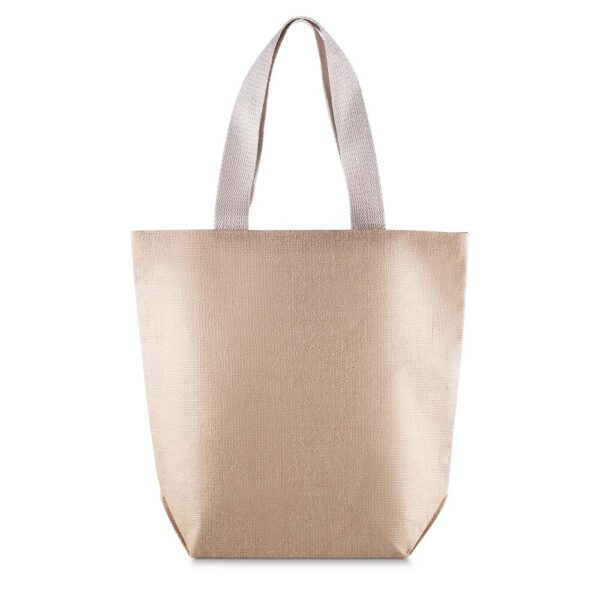 Ecobag Personalizada Algodão e Juta 360g/m² 40x38cm Cru