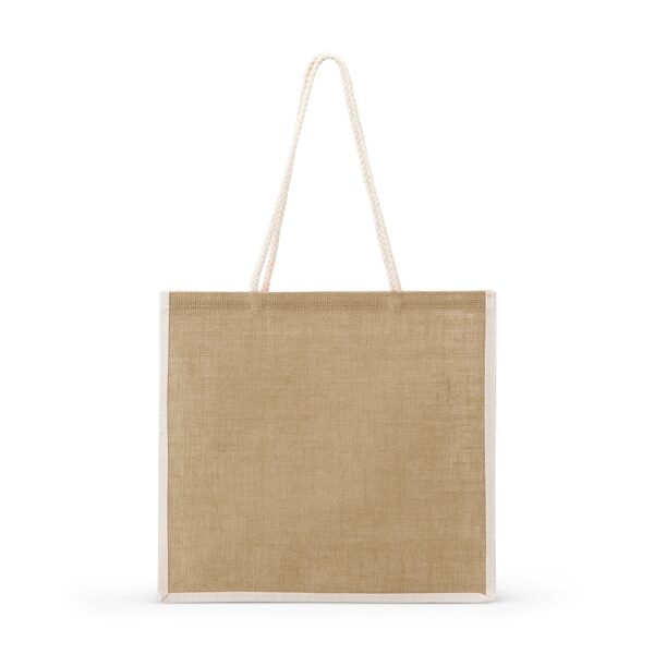Ecobag Personalizada Juta 36x33cm Branco