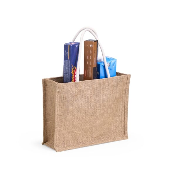 Ecobag Personalizada Juta 400g/m² 33x26cm Detalhe