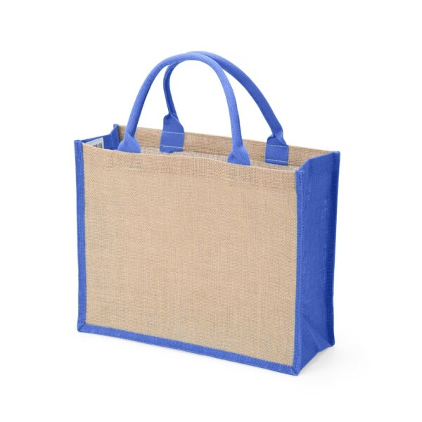 Ecobag Personalizada Juta Pequena 38x31cm Detalhe