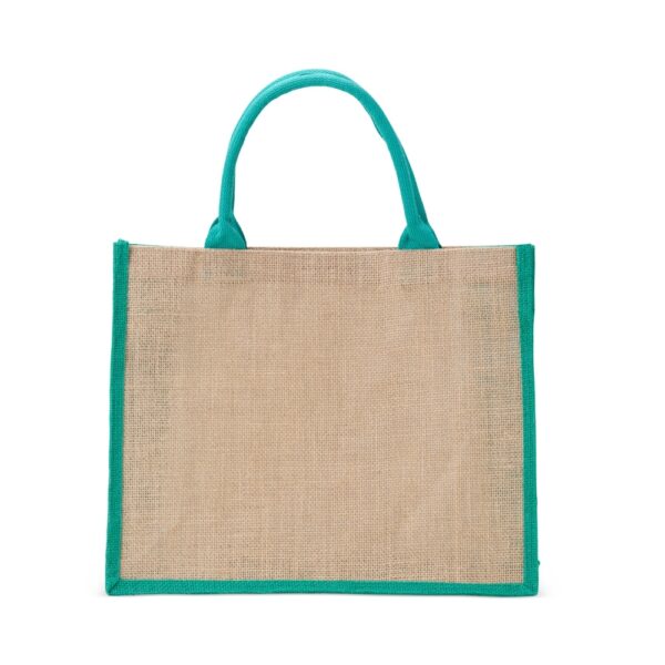 Ecobag Personalizada Juta Pequena 38x31cm Verde