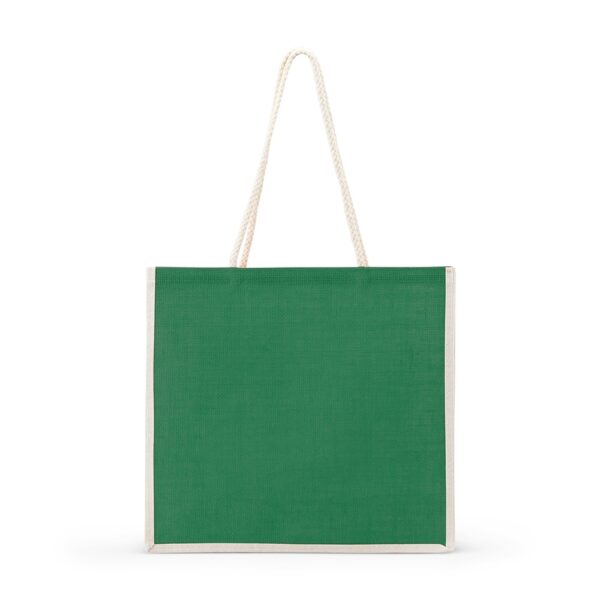 Ecobag Personalizada Juta 36x33cm Verde