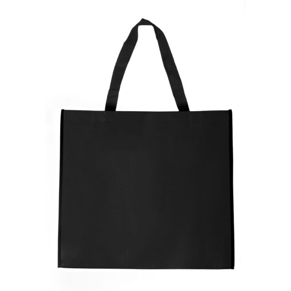 Sacola Personalizada TNT Laminado 120G/M² (38,5X42cm) Preto