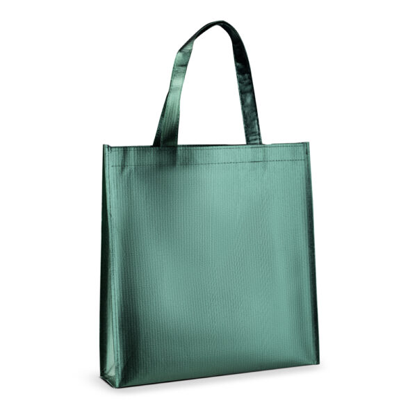 Sacola Personalizada TNT Laminado 90G/M² (34X35X8cm) Verde