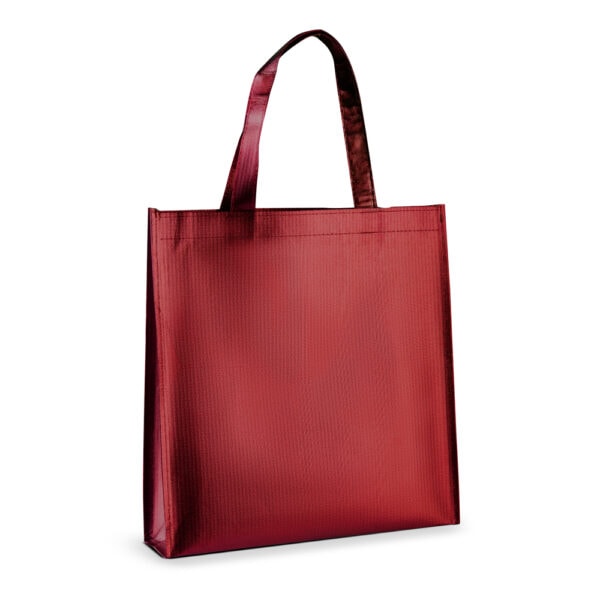 Sacola Personalizada TNT Laminado 90G/M² (34X35X8cm) Vermelho