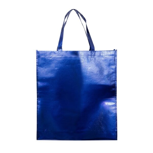 Sacola TNT Personalizada Metalizado Azul