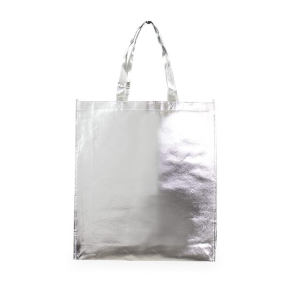 Sacola TNT Personalizada Metalizado Prata