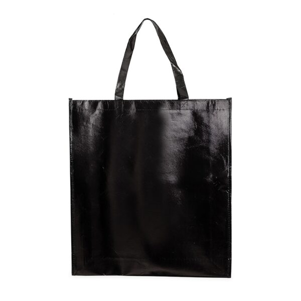 Sacola TNT Personalizada Metalizado Preto