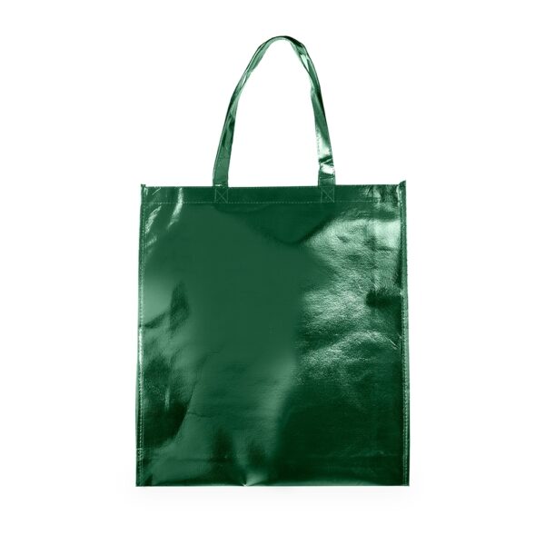 Sacola TNT Personalizada Metalizado Verde